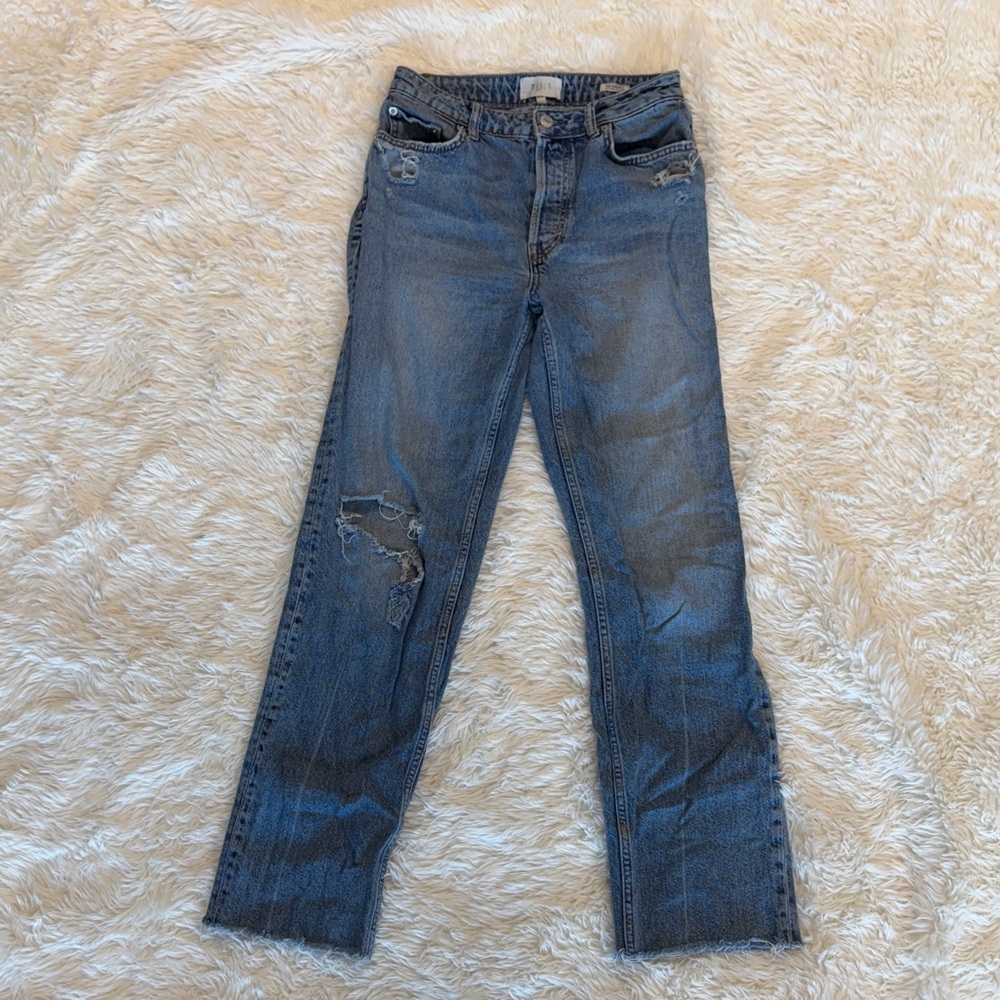 Ralls Stylish Blue Distressed Women Jeans